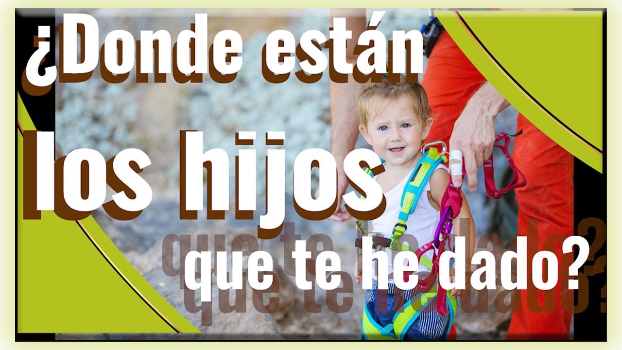 ¿Dónde están los hijos que te he dado? - Oscar Sande