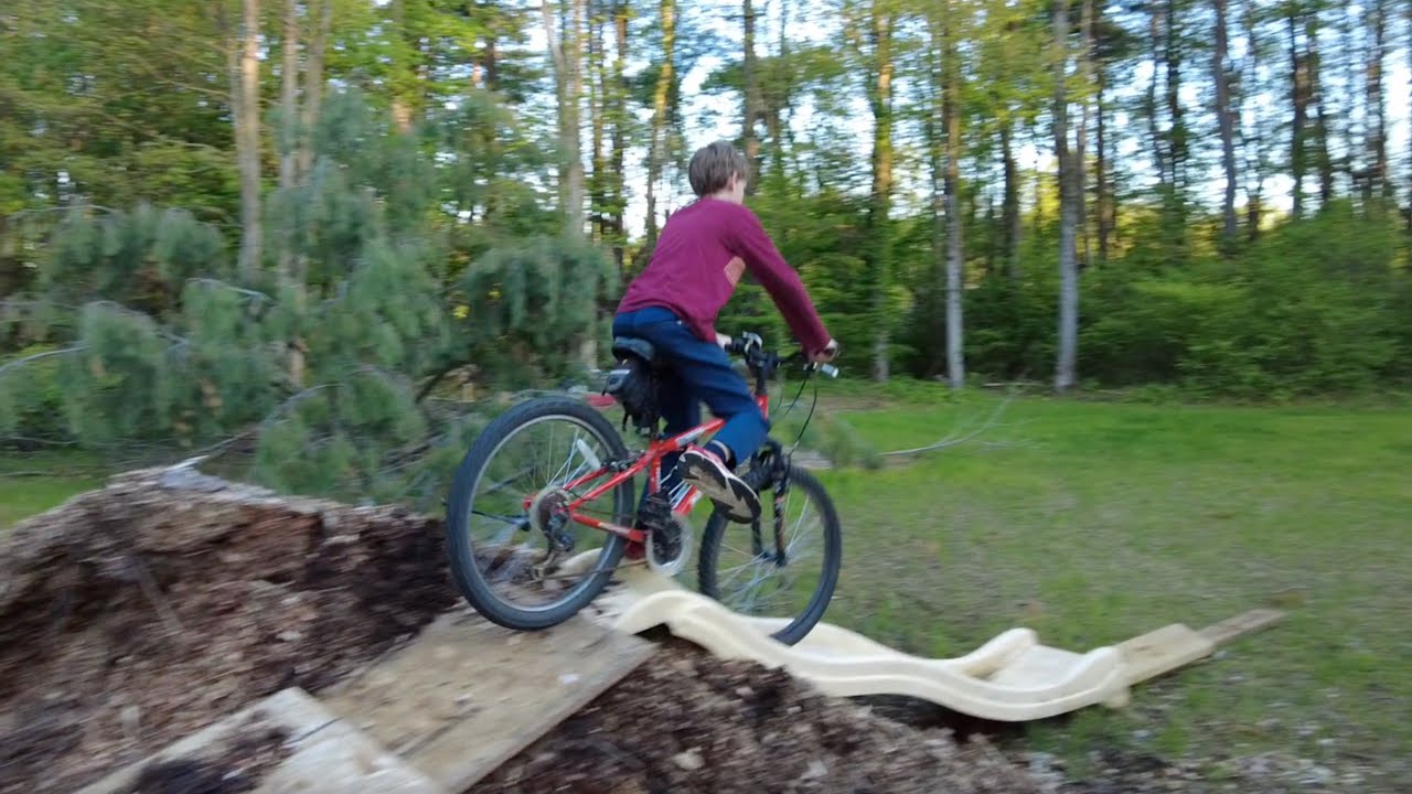 Parkour With Mountain Bikes! (bad idea)