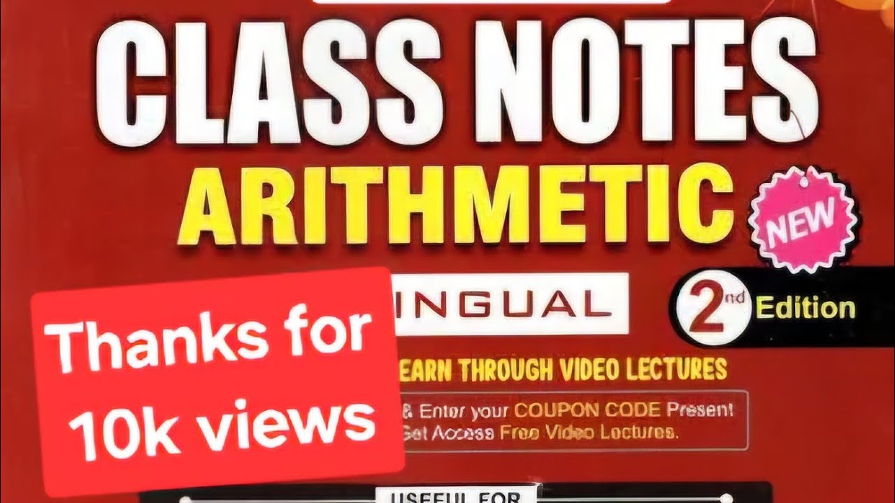 2nd edition Aug 2024🥰  rakesh yadav arithmetic class notes maths @rakeshyadav_sir #maths
