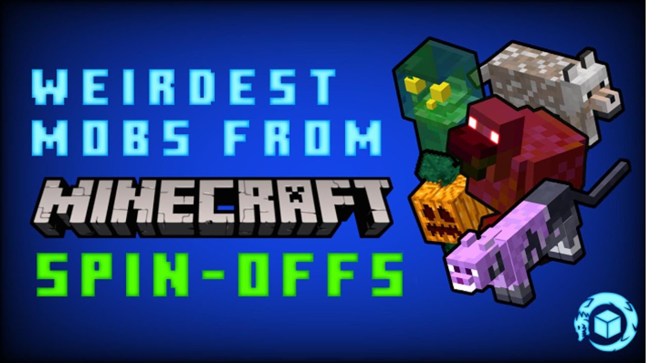 The WEIRDEST Mobs from Minecraft's Spin-Off Games
