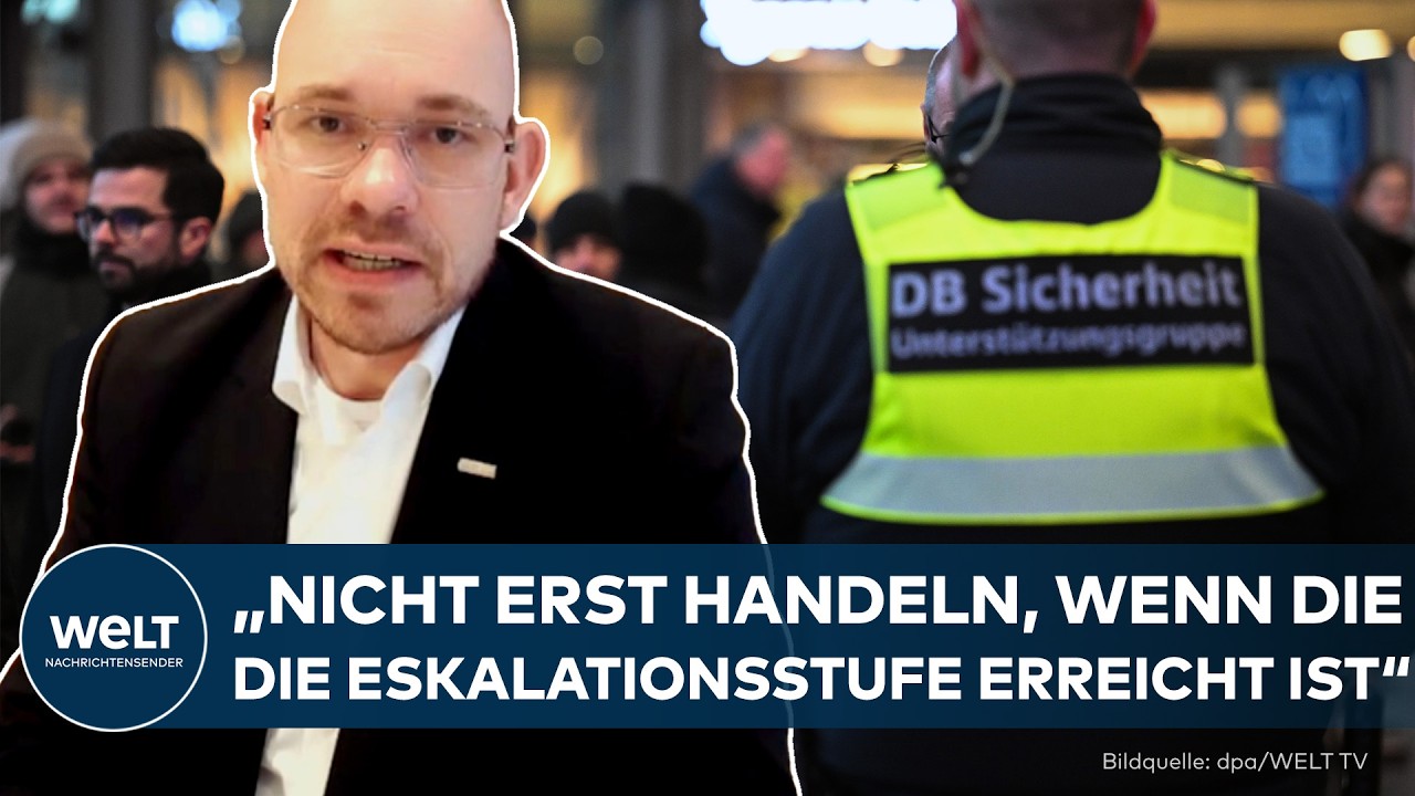 BAHN: Anti-Gewalt-Gipfel! – Bahngewerkschaft mit klaren Forderungen nach mehr Sicherheit!