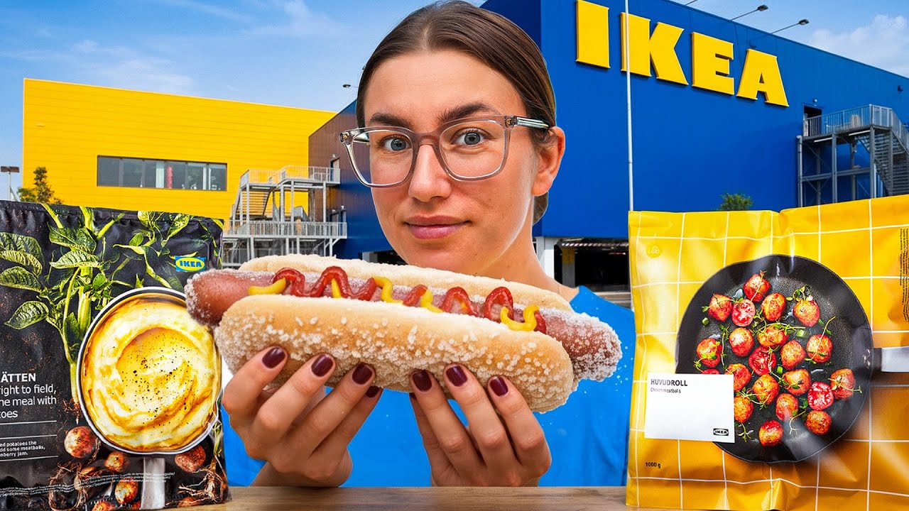 TEST MROŻONEGO JEDZENIA Z IKEA!