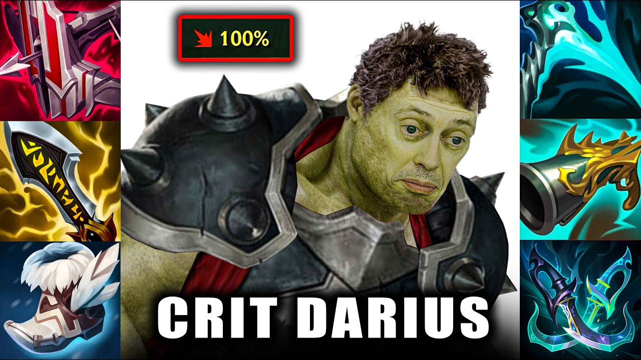 The Infinity Edge Darius | Darius Build Full Crit