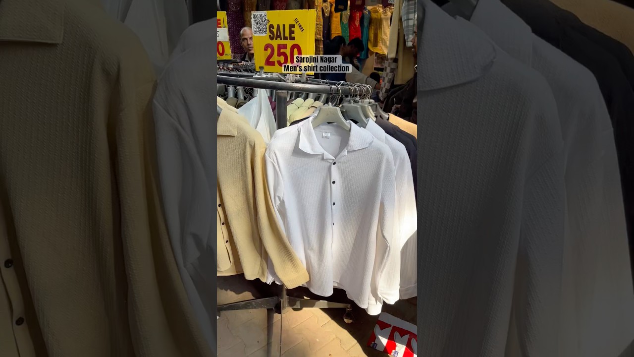Trending shirts in Sarojini Nagar for boys and mens #sarojininagar #market #delhi