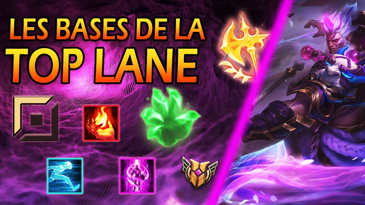 GUIDE ULTIME • LES BASES DE LA TOP LANE ! 🏆💪