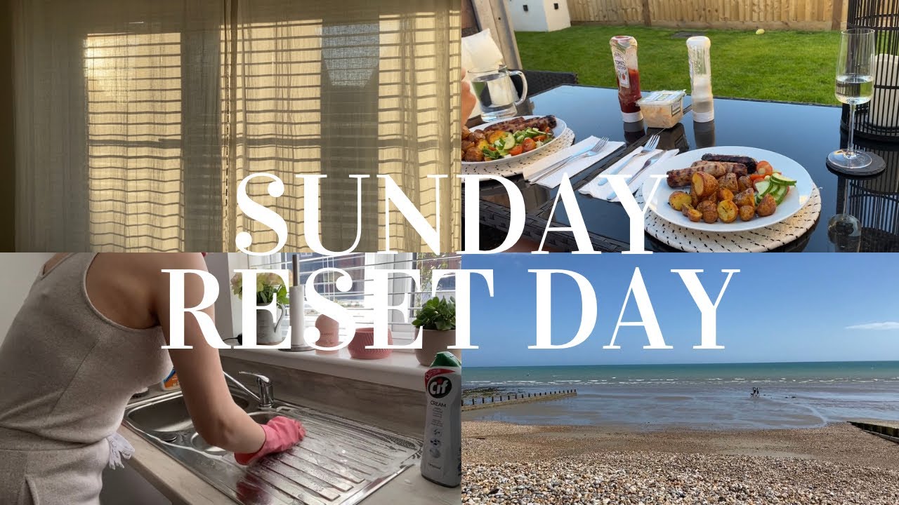 SUNDAY RESET DAY | Deep Cleaning & Making Dinner | Tilly Louise