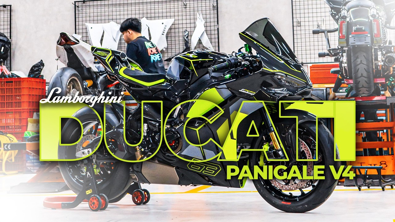 DUCATI PANIGALE V4 LAMBORGHINI PERTAMA DI INDONESIA | FULL REVIEW