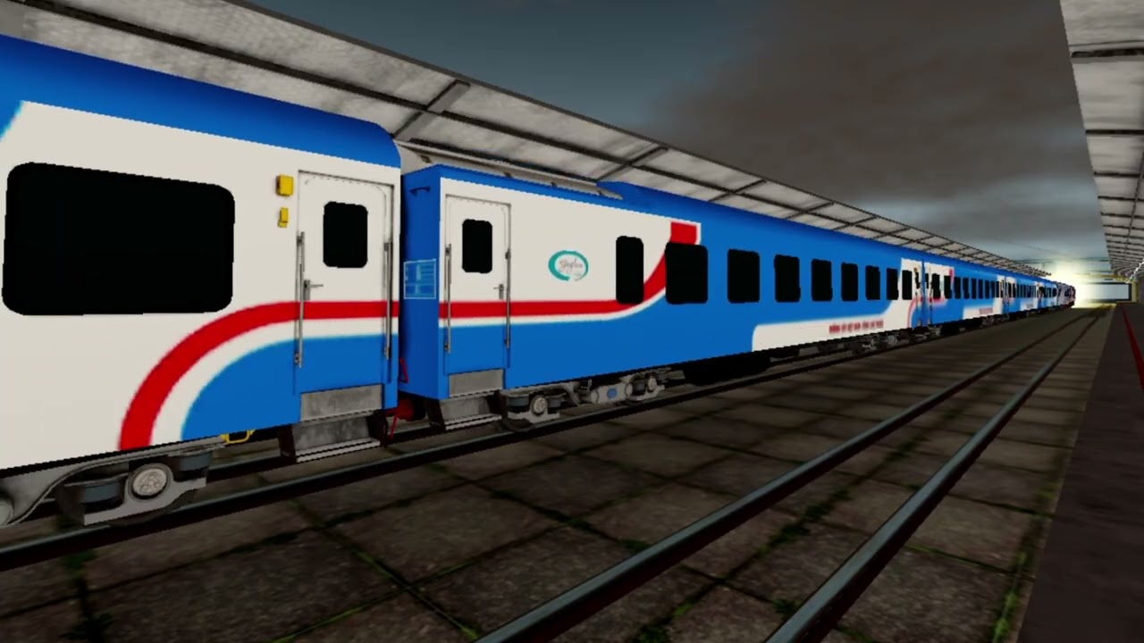 [TGRS] D19E-909 kéo tàu SE36 