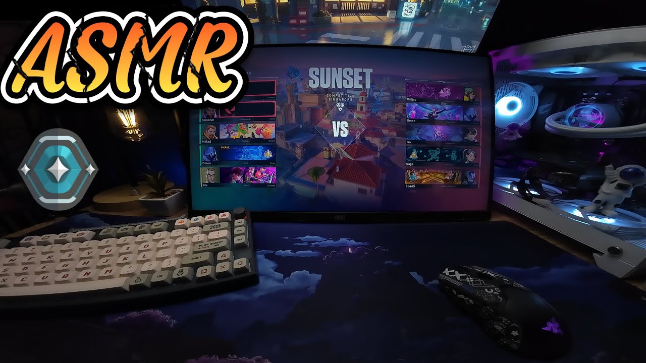 Valorant POV + ASMR + Chill Gaming + 165hz 🍃🎵