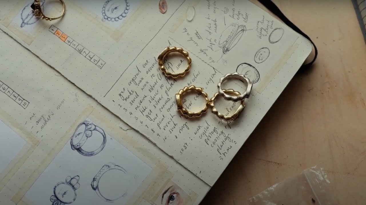 Lover's Eye Rings by Sophie Glover