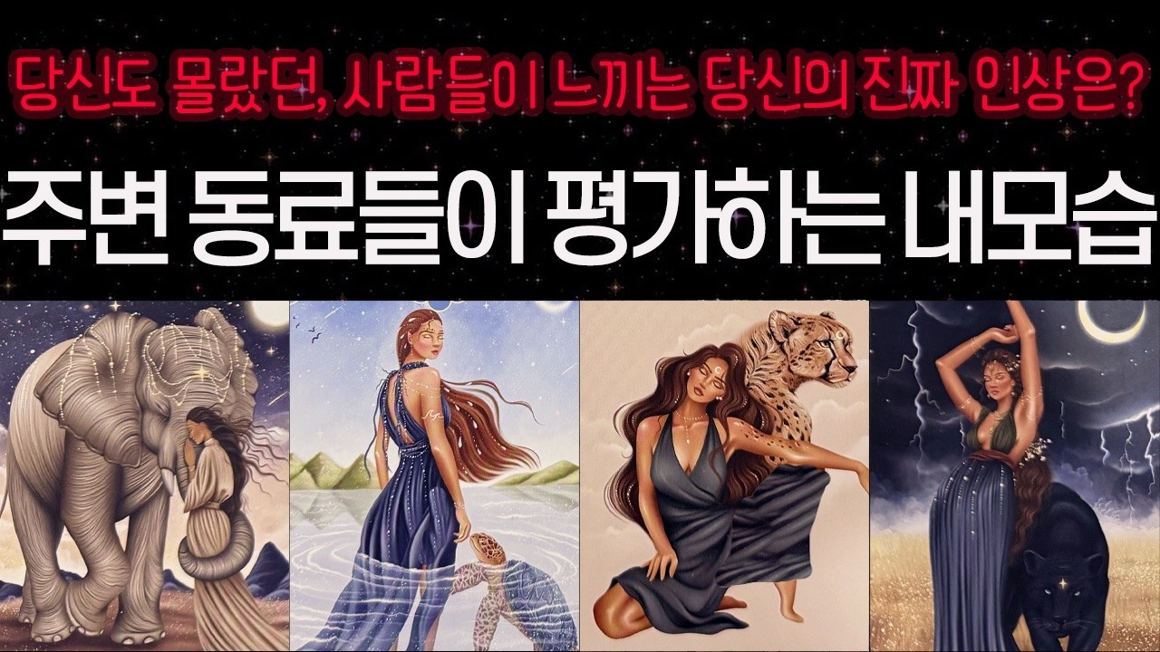 [타로]주변 사람들이 느끼는 당신의 진짜 이미지✨ 겉모습과는 다른 매력 포인트