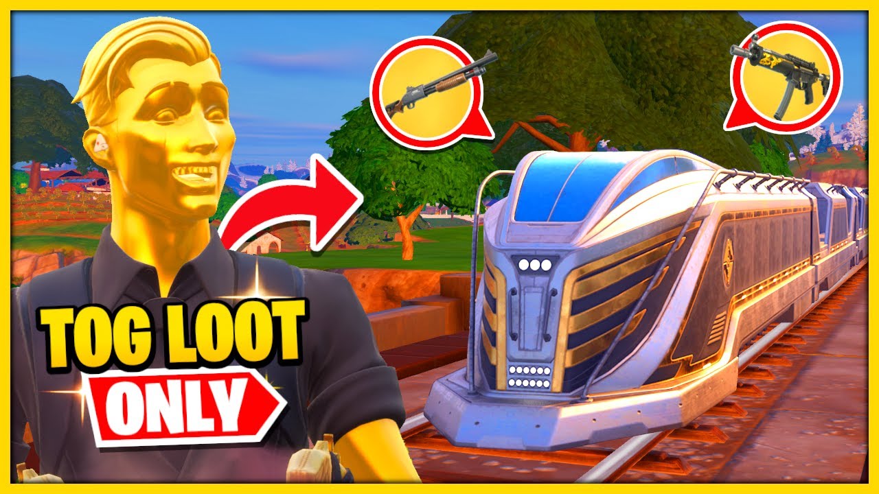 Tog Loot ONLY Challenge i Fortnite!