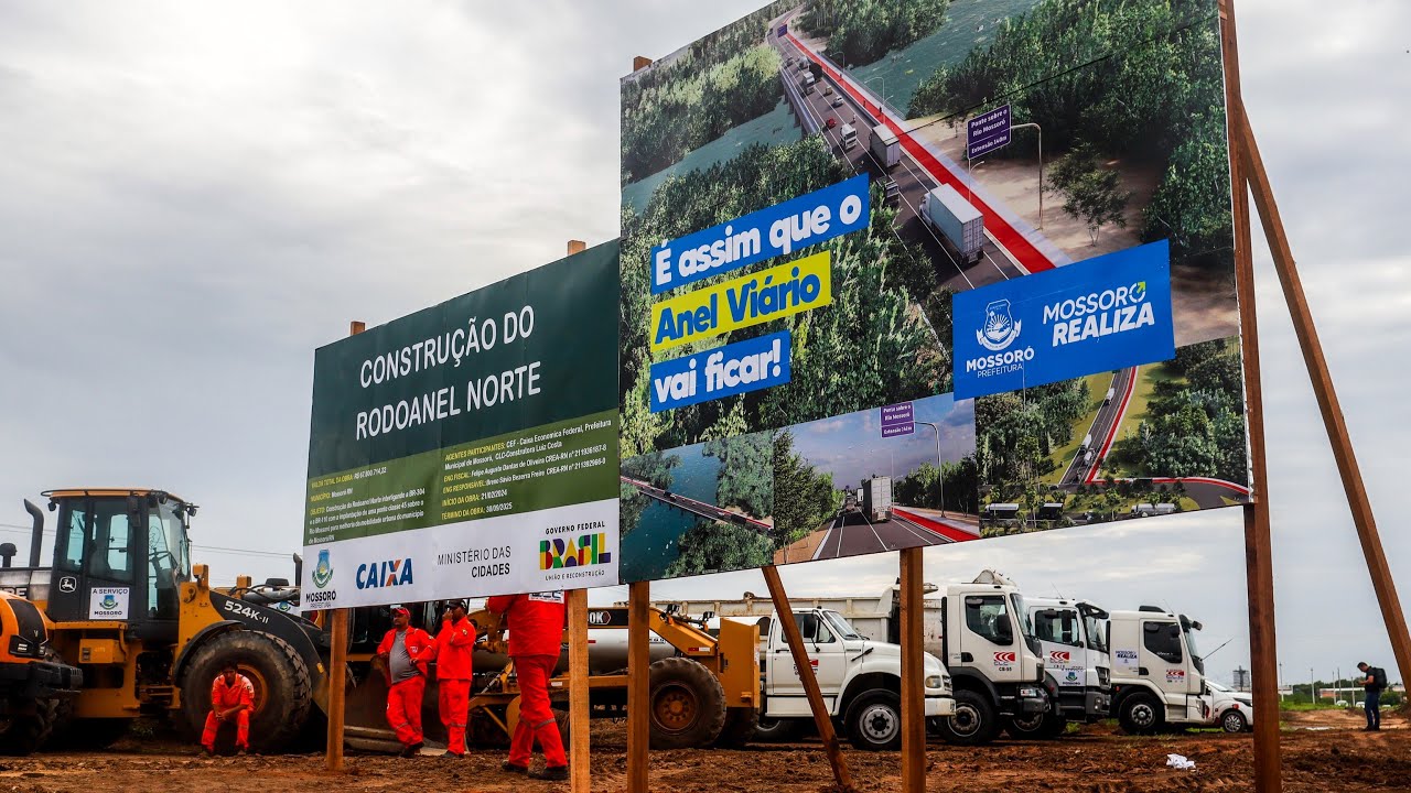 Obras do anel viário são iniciadas e terão investimento de R$ 67,8 milhões
