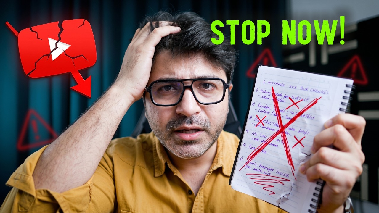 6 Reasons Why Your YouTube Channel is NOT GROWING in 2026