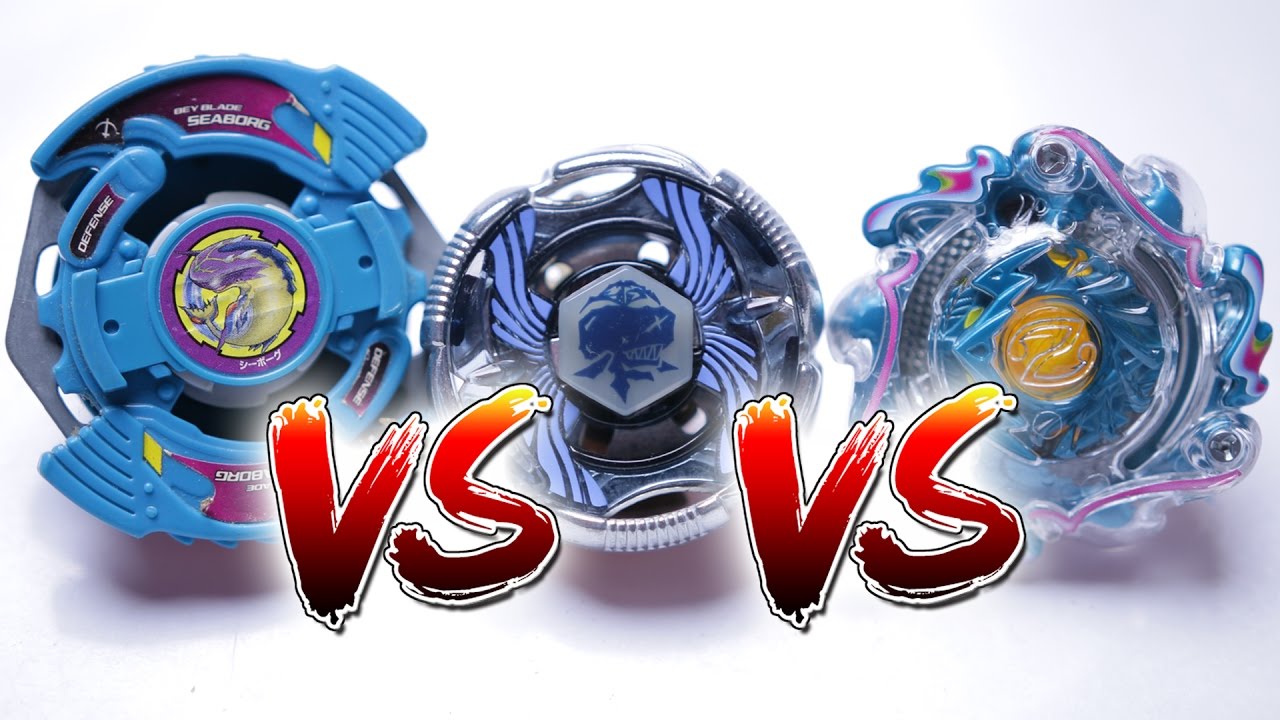 BEYBLADE BATTLE | Seaborg (PLASTIC) VS Nova Neptune (BURST) VS Grand Ketos (METAL)