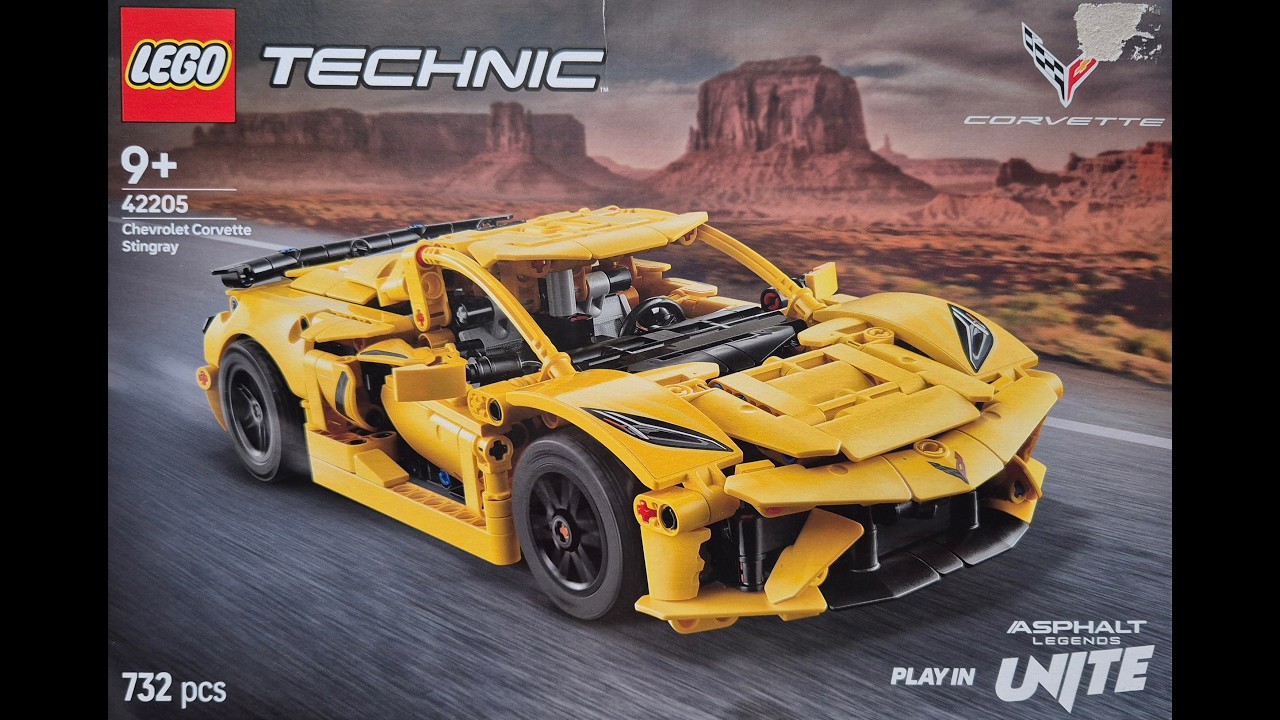 Lego technic CORVETTE (42205)(MaxsupermaxR)