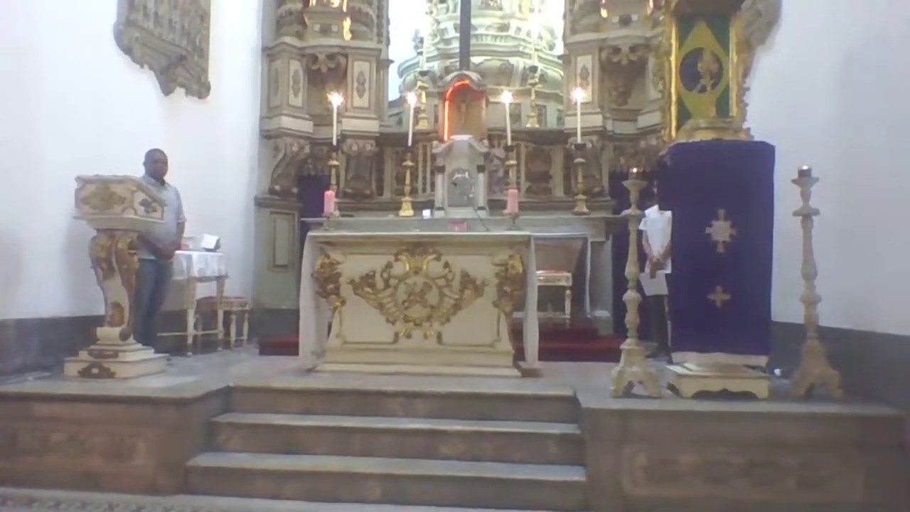 Missa na Matriz de Santa Rita