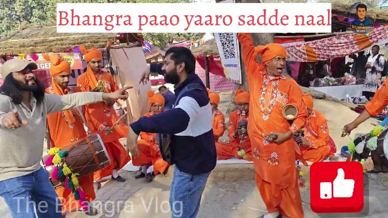 The Bhangra Vlog 🕺@itzwondrousworld #itzwondrousworld #bhangra #trending 