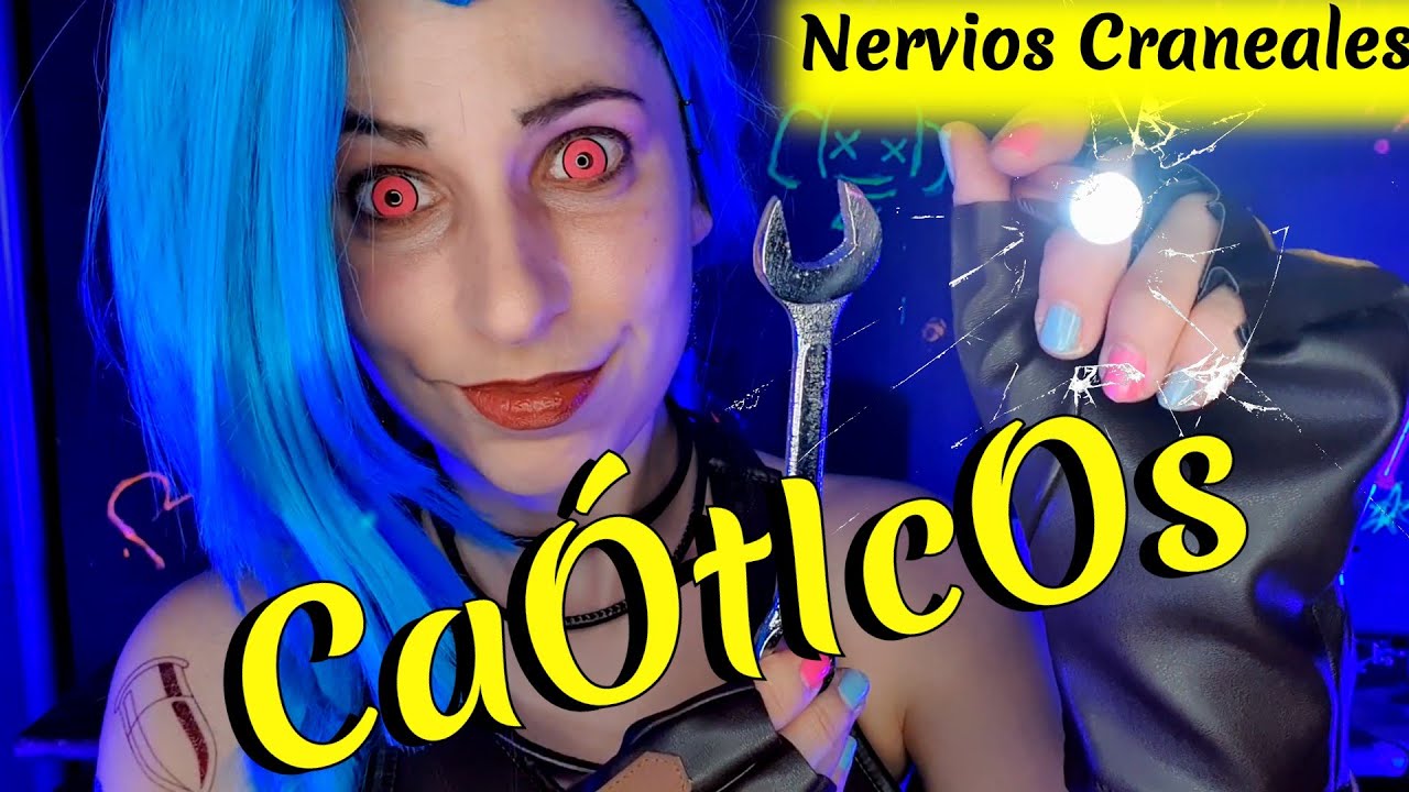 ASMR | Test CAÓTICO y AGRESIVO de los Nervios Craneales | JINX Roleplay | SusurrosdelSurr | Español