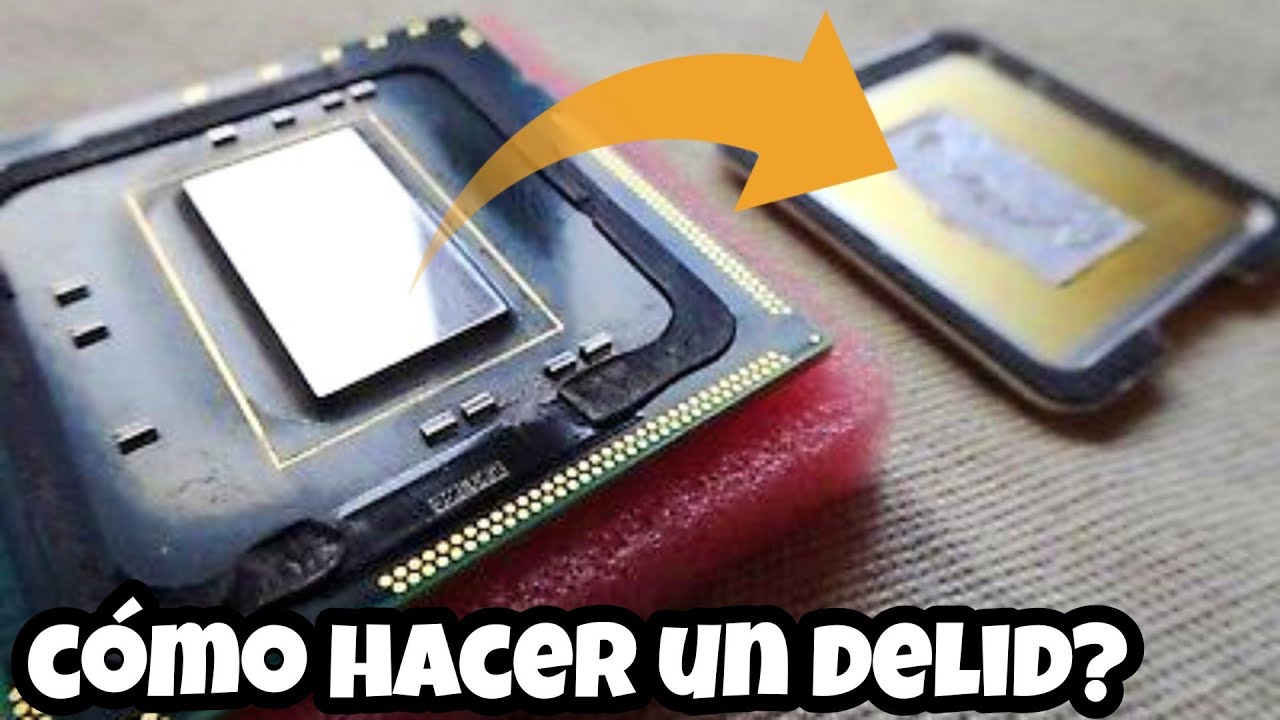 😲 COMO HACER UN DELID SIN DAÑAR EL CPU? EXPLICADO PASO A PASO 👈🏻😱