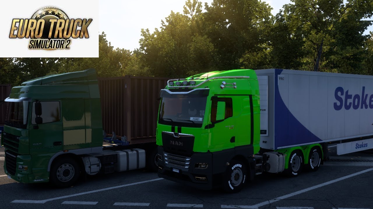 ETS2 - New Man 2020 transporting dry fruits to Milan [pt2]