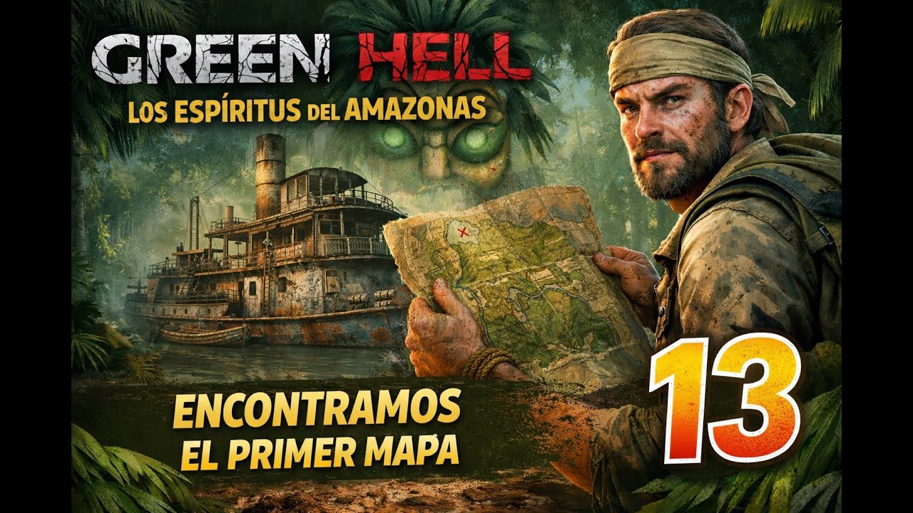 EN BUSCA DEL MAPA GREEN HELL  / CAPITULO 13 ESPIRITUS DEL AMAZONAS
