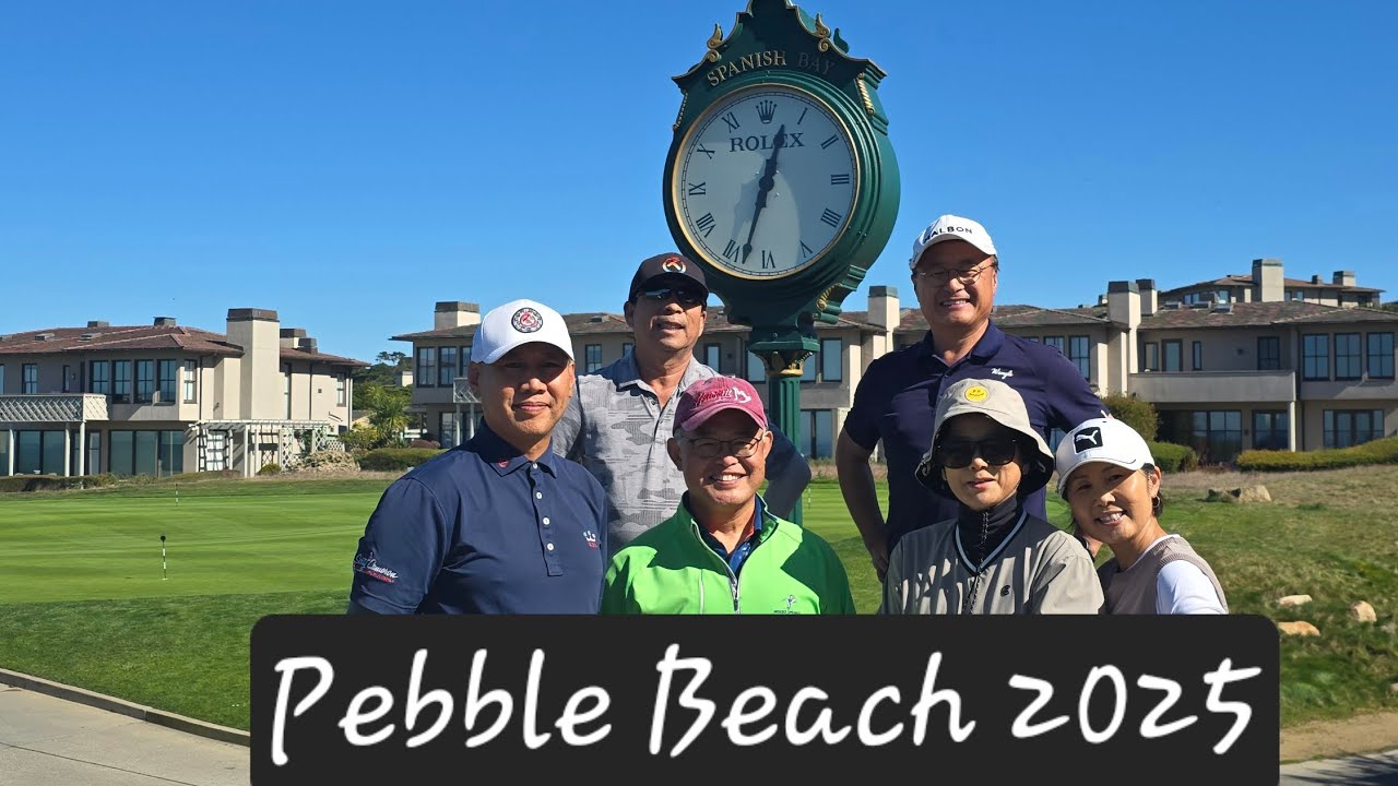 Pebble Beach Golf Trip 2025  페블비치 골프여행 