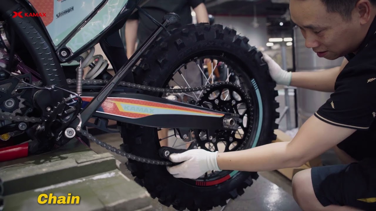 Kamax K23 unboxing and assembly.#kamax #dirtbike #ktm #offroadbike #2strokes #300cc