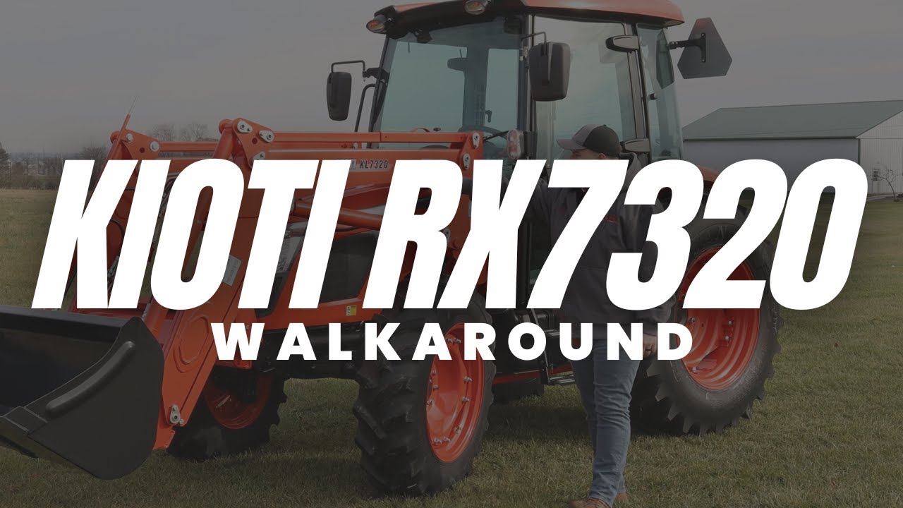 Kioti RX7320 Cab Walkaround