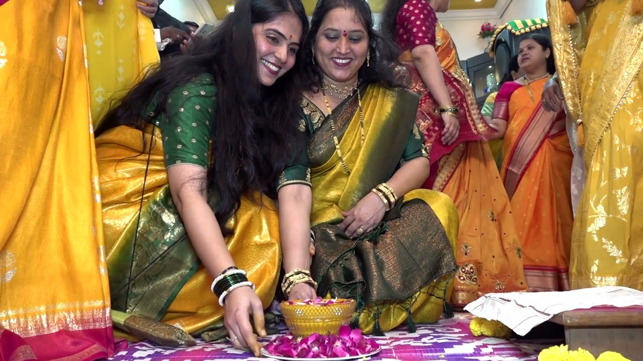 1 Raksha weds Rohan haladi