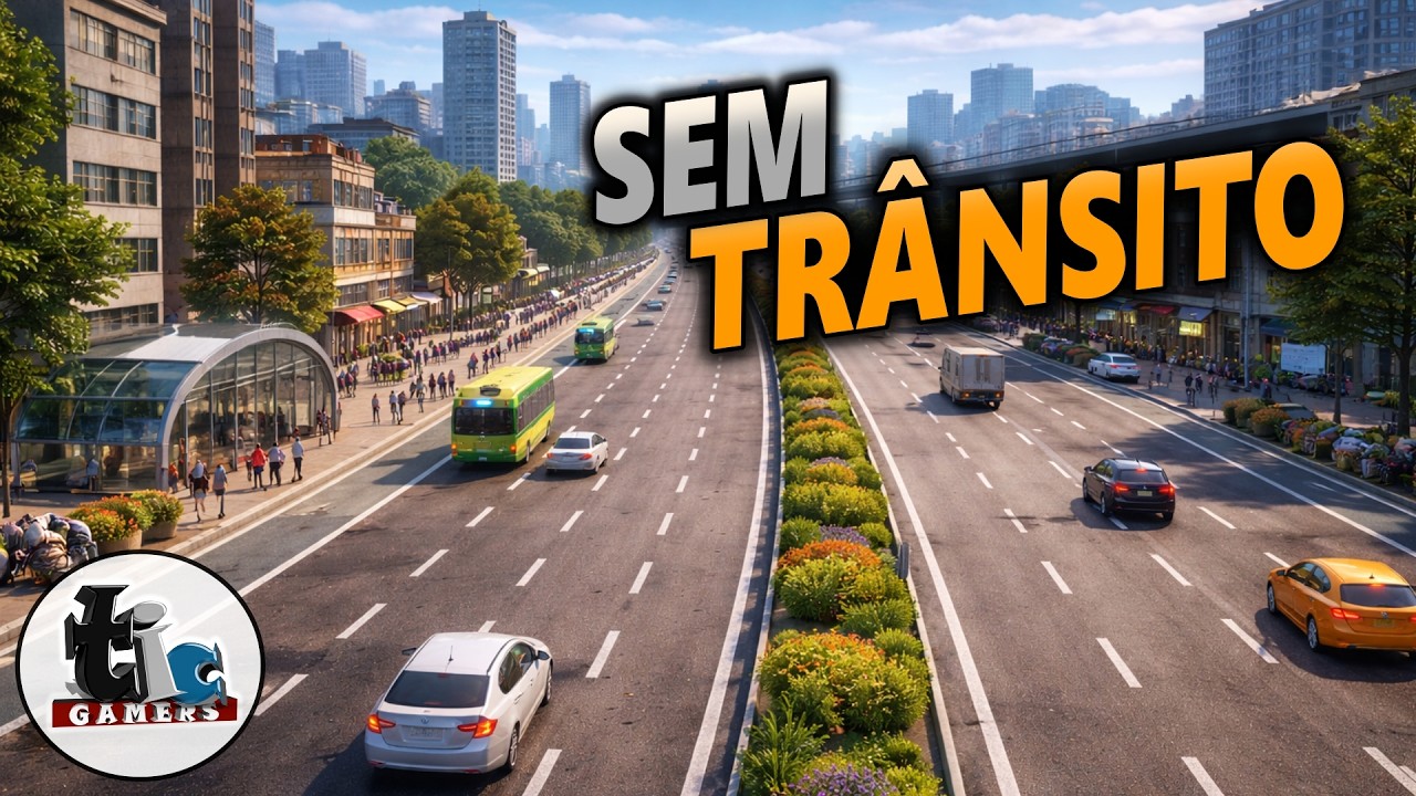 20 Cidades um mapa - Como ELIMINAR o TRÂNSITO no Cities Skylines 2 (Método Realista) #ep13