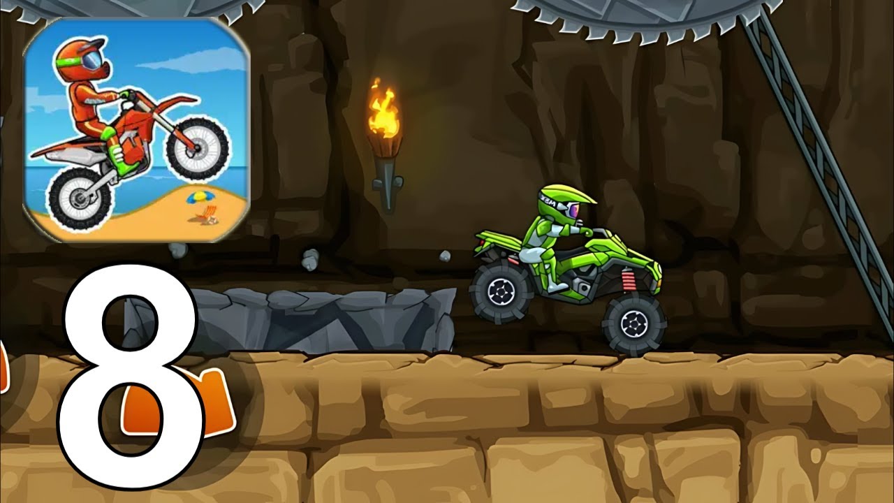 Moto X3M Bike Race Game Part 8 Gameplay Walkthrough Android IOS