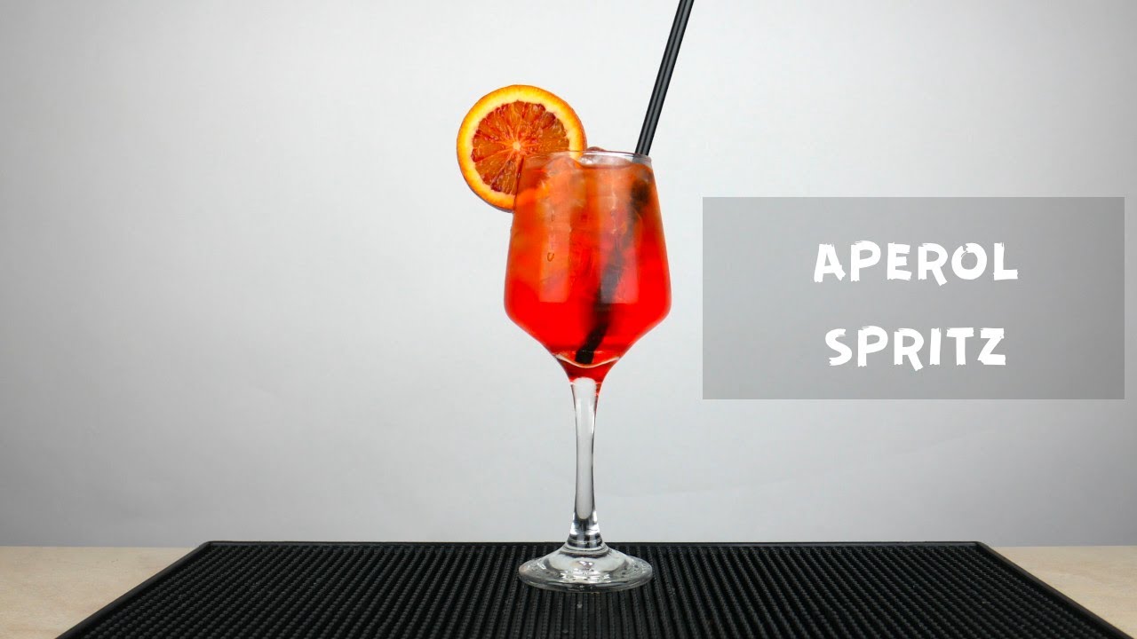Aperol Spritz - szybki przepis na najlepszy włoski drink z Prosecco - Drinkomania