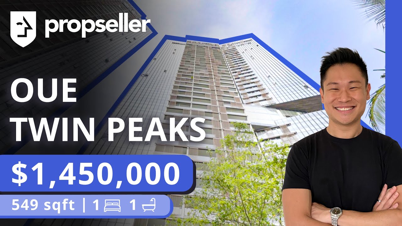 Just Sold by Propseller | Live Your Orchard Dreams in a High Floor, 1-BR Condo at OUE Twin Peaks