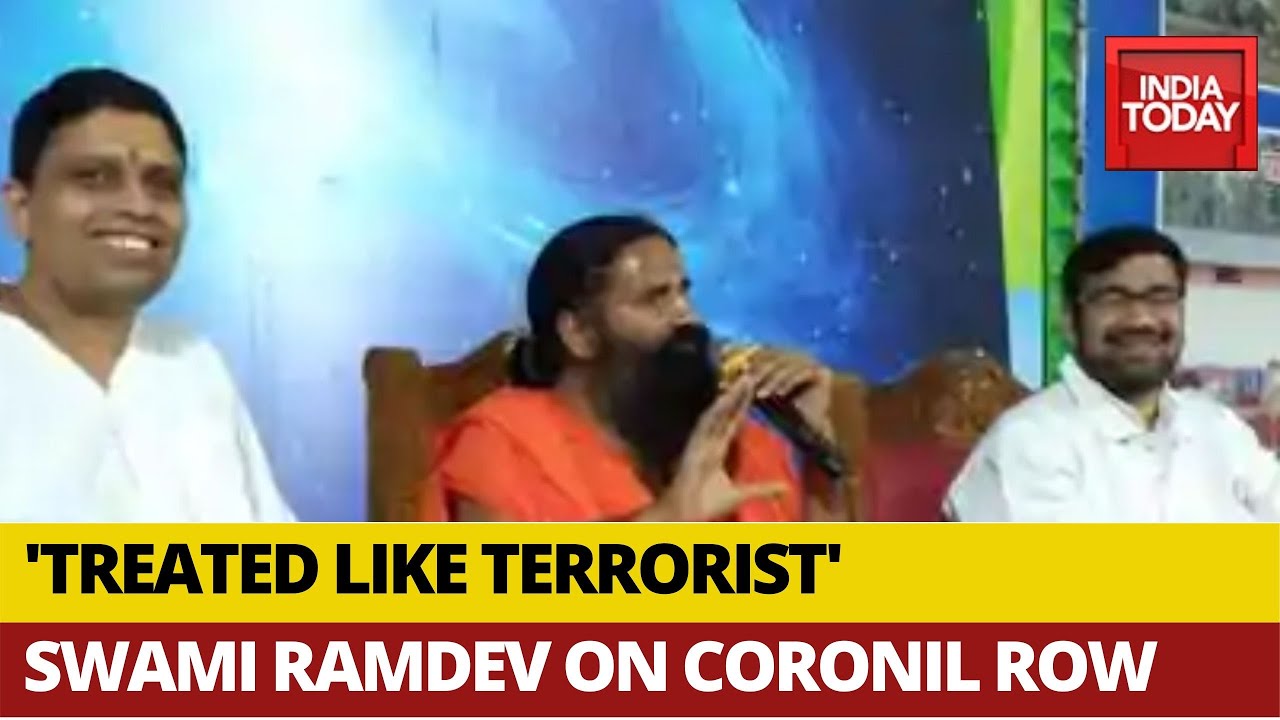 'Being Treated Like Terrorist, Anti-National': Swami Ramdev On Patanjali's Coronil Row