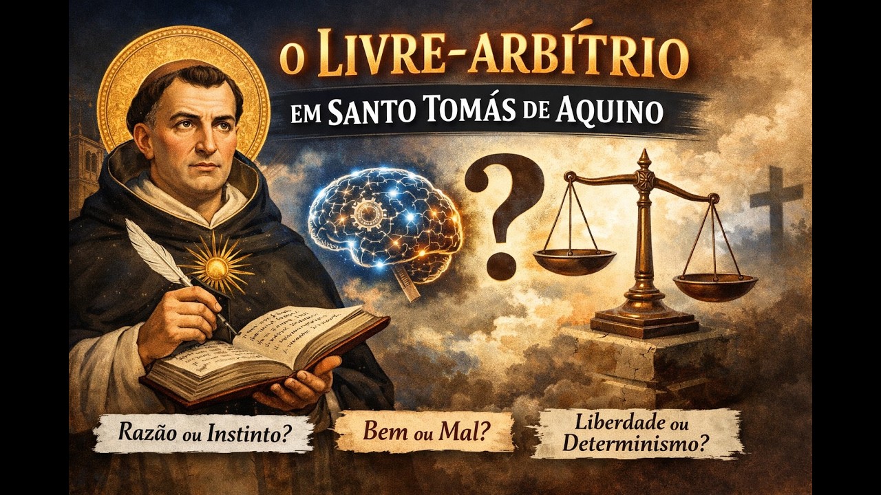 O Livre-Arbítrio em Santo Tomás de Aquino | Somos realmente livres?