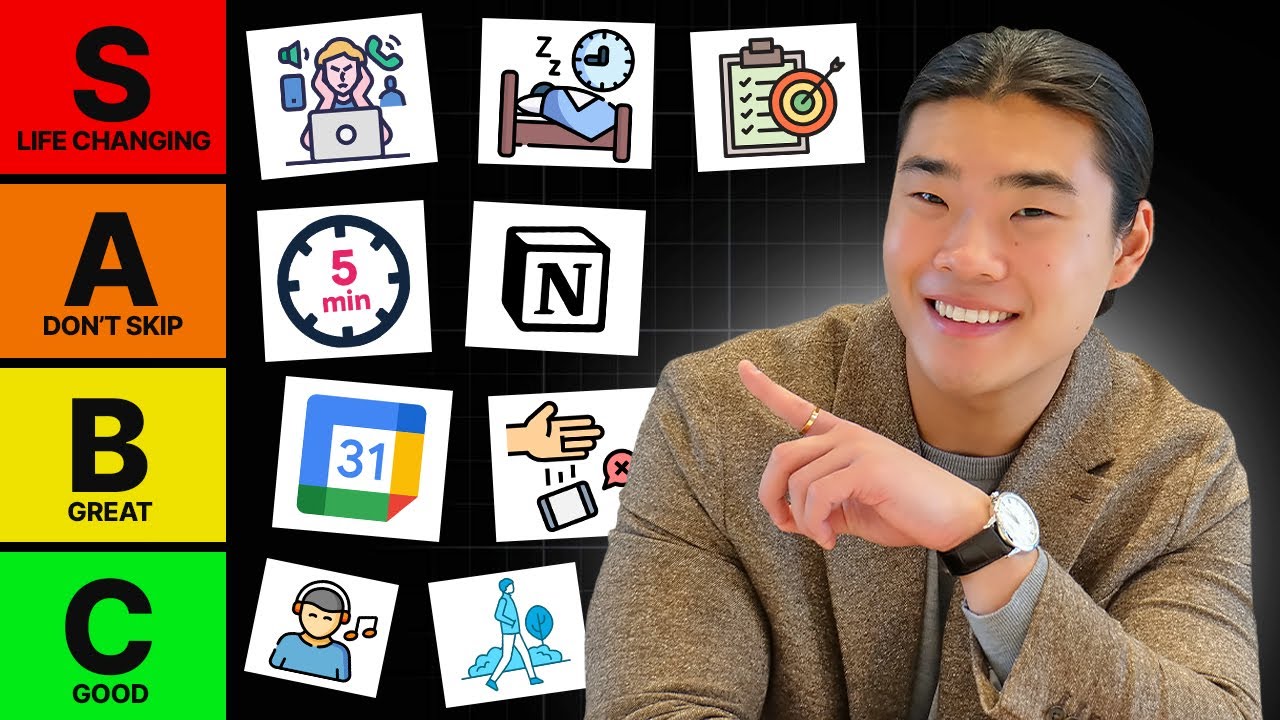 Ranking The Best Productivity HACKS OF ALL TIME - you need to know!