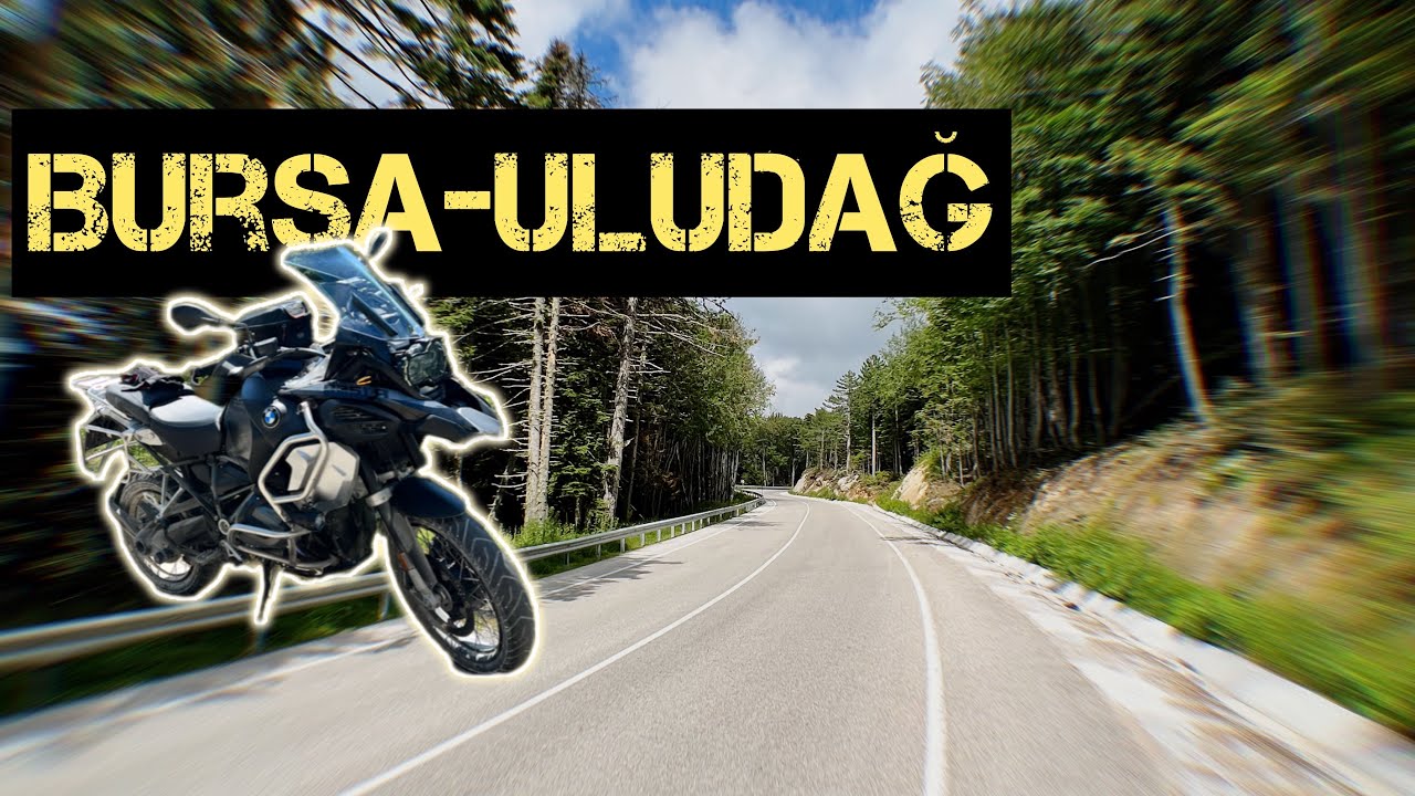 Подъем Бурса-Улудаг | Широкие повороты | Медленно и спокойно 😁 | BMW R 1250 GS Adventure | 4K