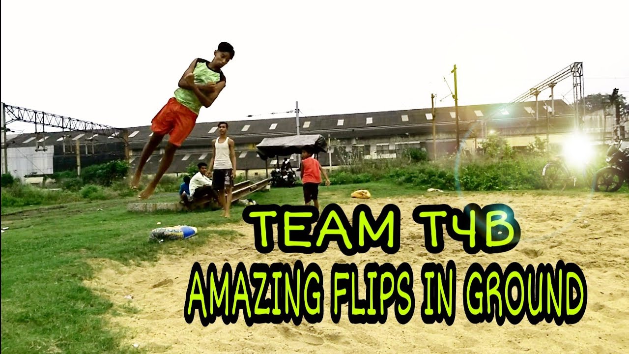 Asansol flip double backflip must you see and amazing flip on ground