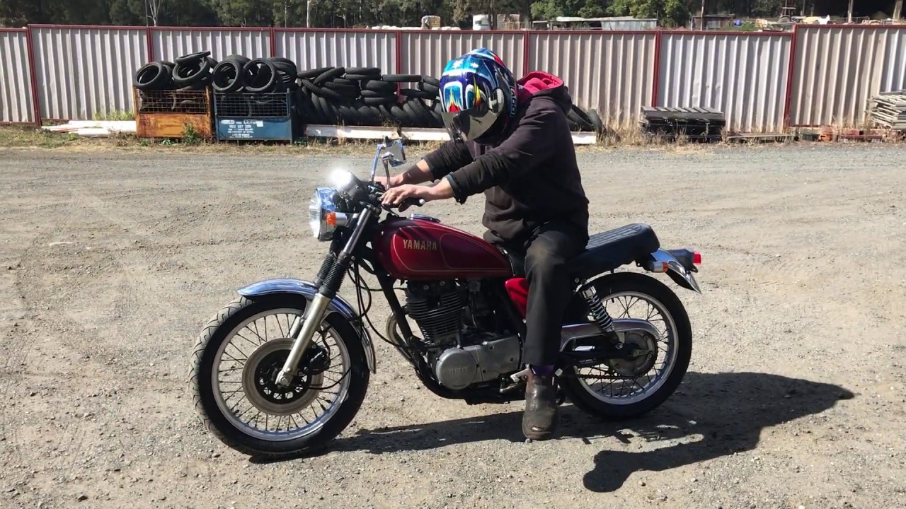 Yamaha SR500 1978 Test Ride