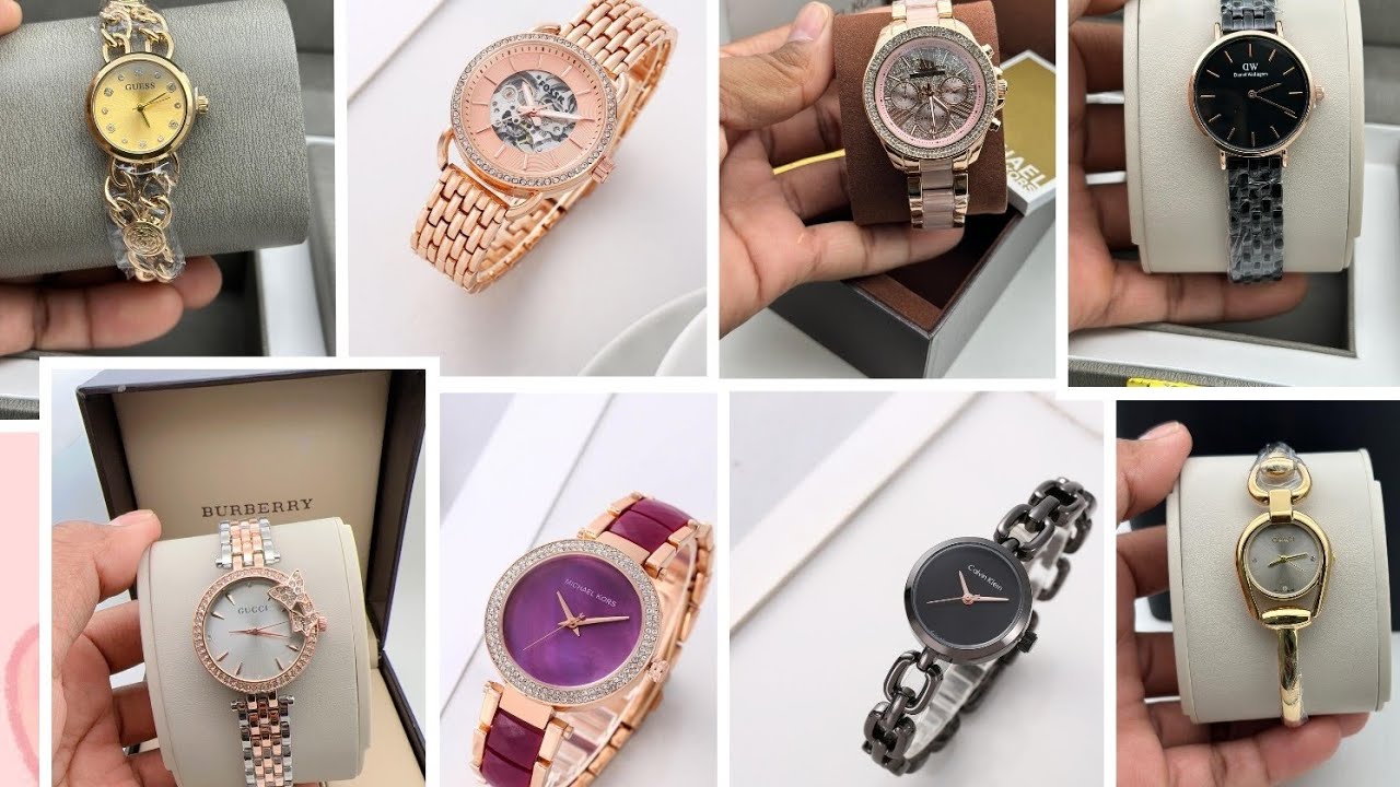 Latest designer collection | designer female wrists watch | exclusive premium wrist watchs‎⁨@Meesho
