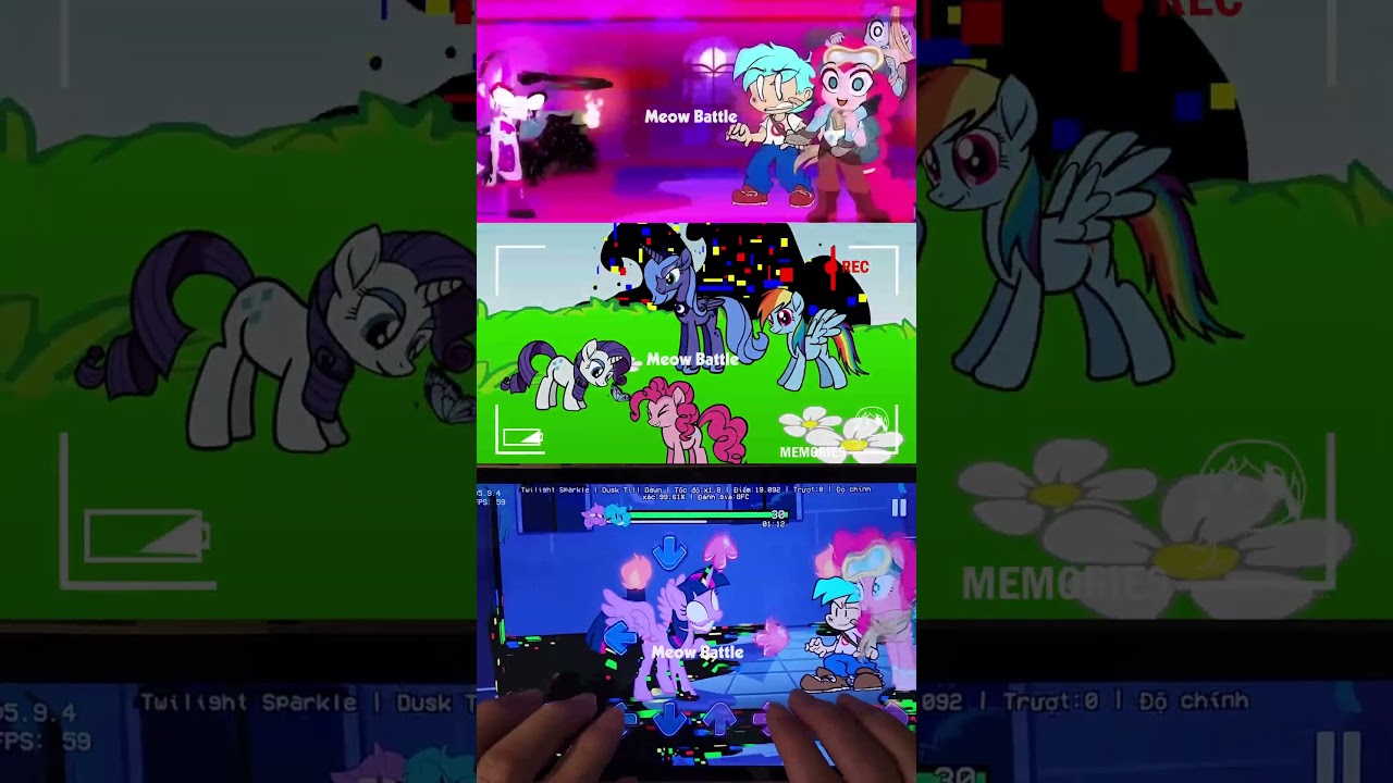 Little Pony vs  Gacha Club Pibby - FNF Animation - Friday Night Funkin' 