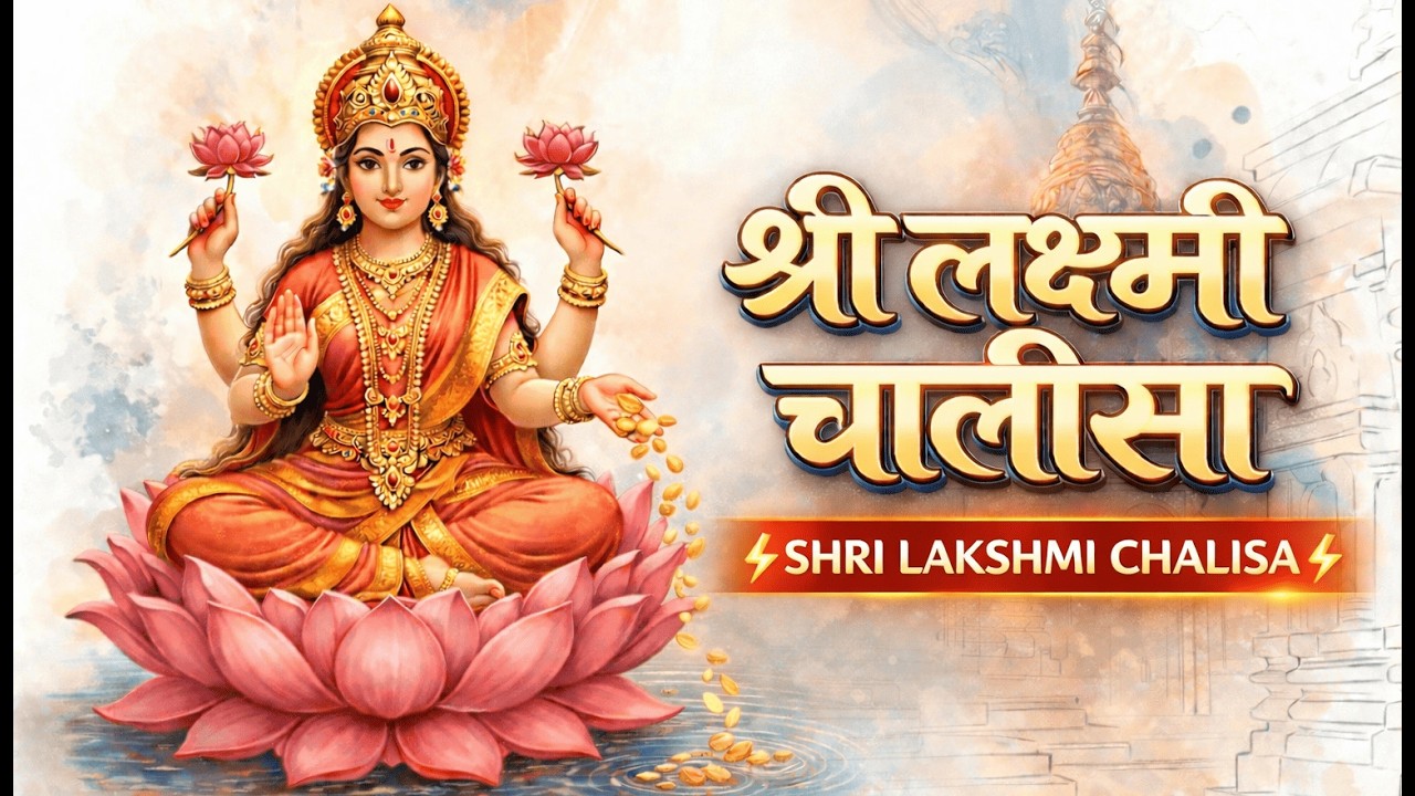 ✨ श्री लक्ष्मी चालीसा | Shri Lakshmi Chalisa | Maa Lakshmi Blessings & Prosperity 🪔| Bhakti Ki Dhun