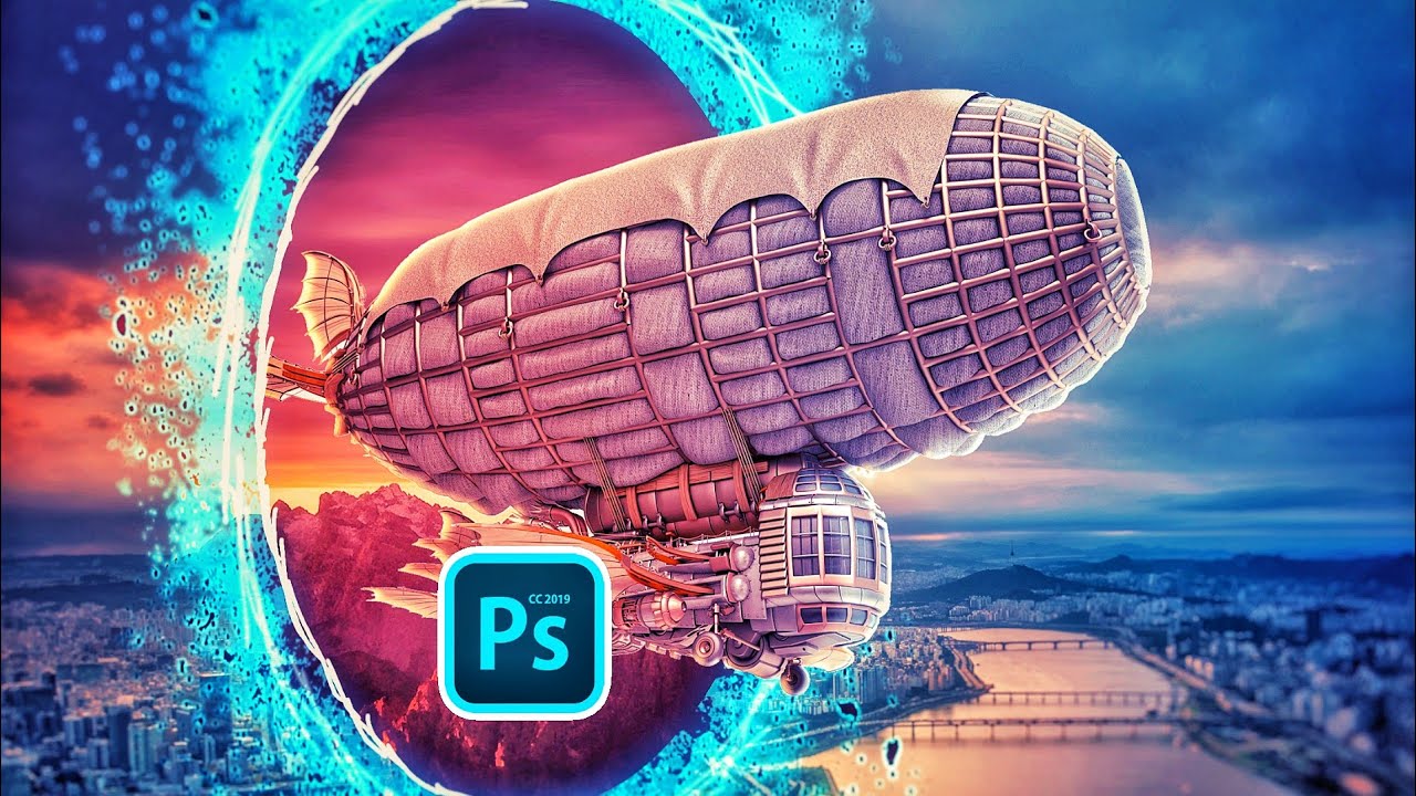 PORTAL Photo Manipulation PS Touch | PS CC 2019