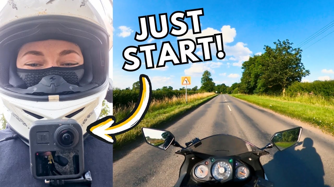 if you want to start motovlogging... // countryside ramble