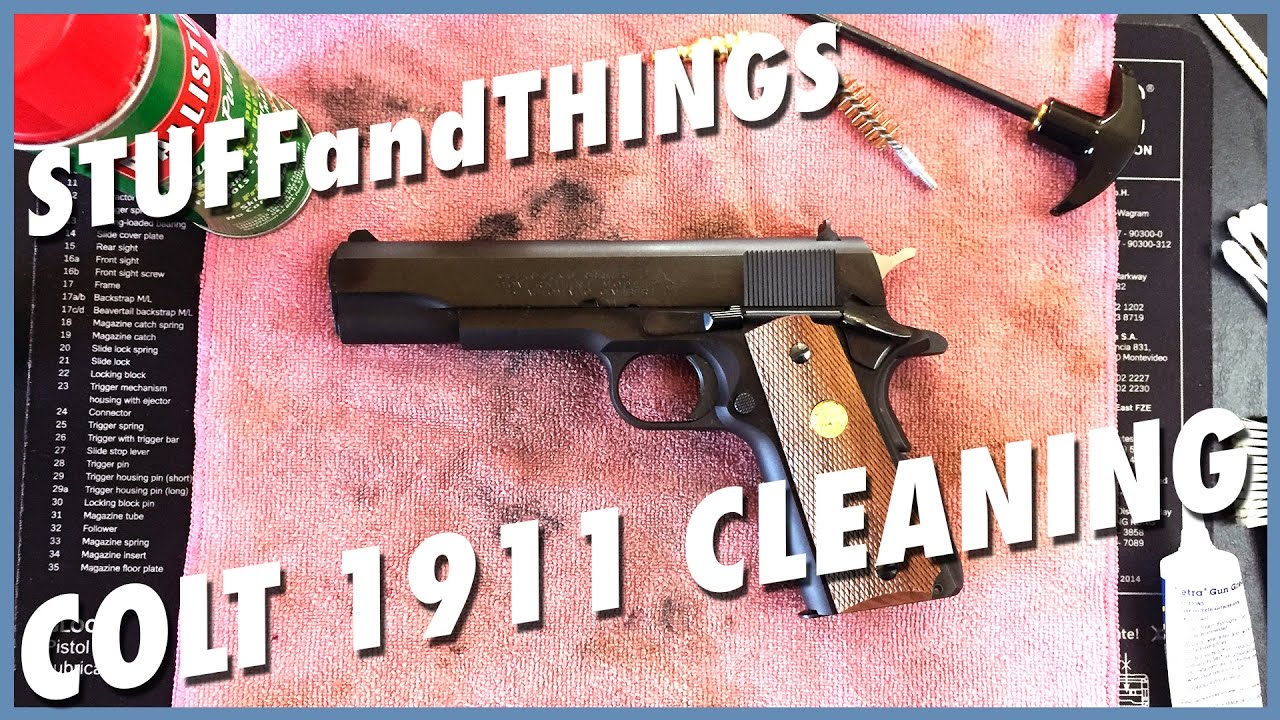 1911 CLEANING -  Colt's MK IV Series 70 Government Model