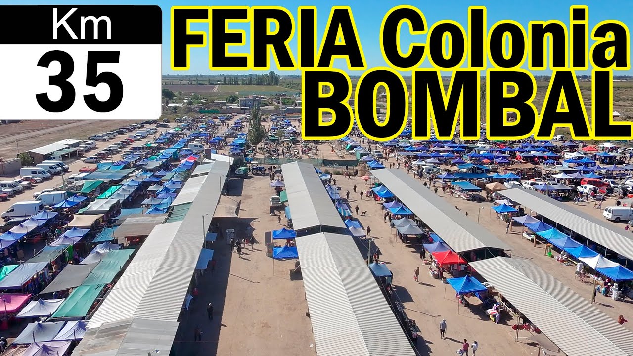 Km 035 Vamos a la FERIA de Colonia BOMBAL Zona este, MENDOZA AR