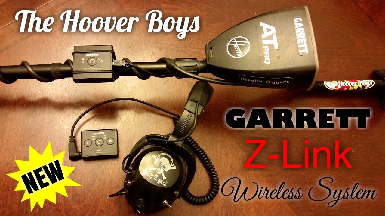 Garrett Z-Link Univeral Wireless Headphones System - Metal Detecting AT Pro AT Gold