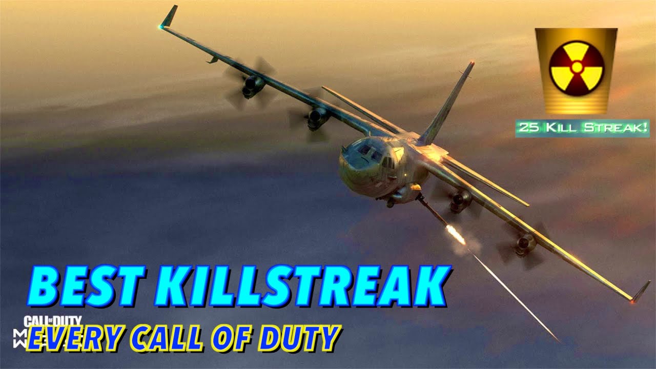 The BEST KILLSTREAK in Every Call of Duty (COD4-MWIII)
