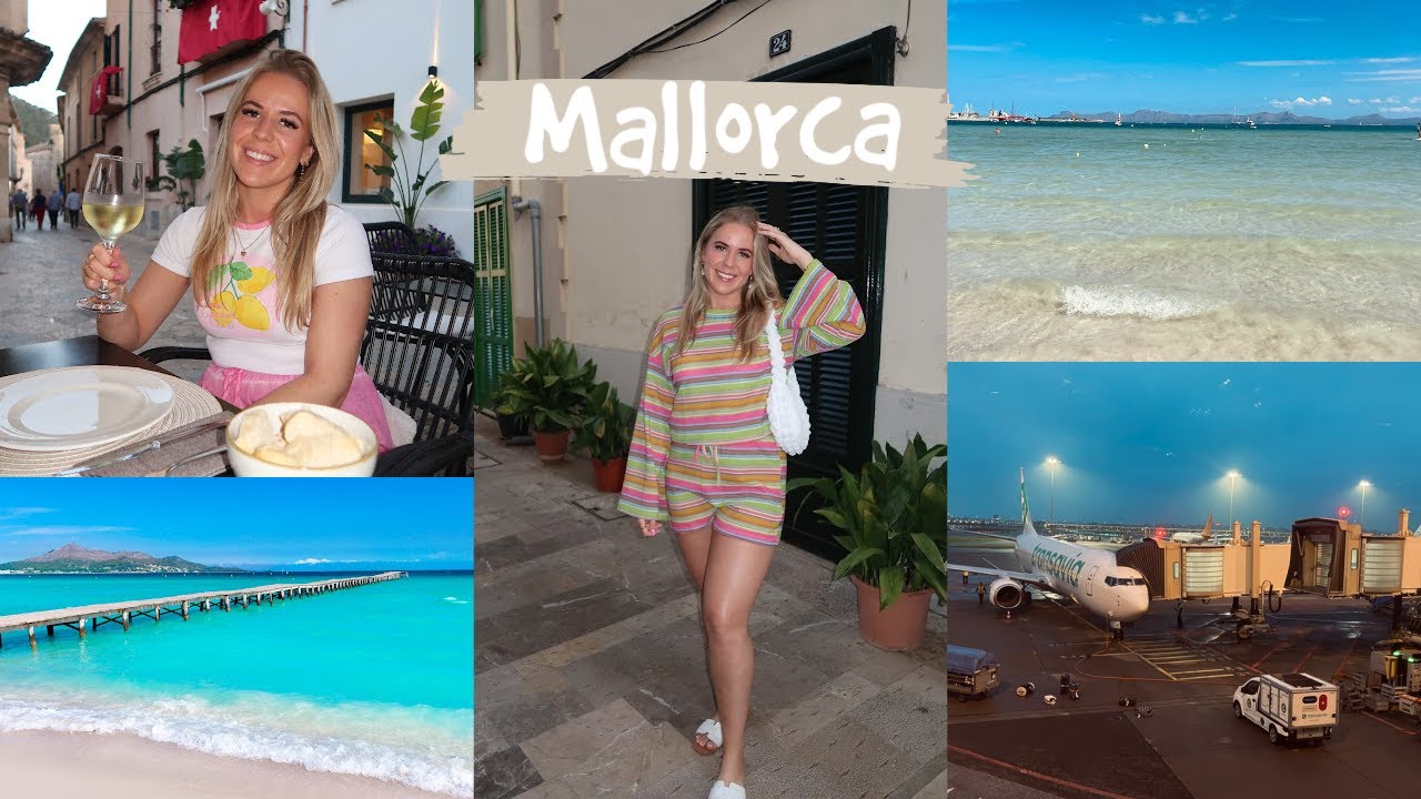 Mallorca #1 🌴 Samen naar Alcudia & de hele dag op het strand liggen 🌊💗 | Janette